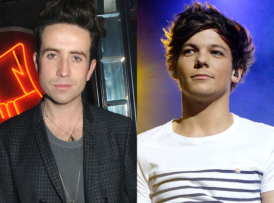 Louis Tomlinson, Nick Grimshaw Louis Tomlinson, Nick Grimshaw